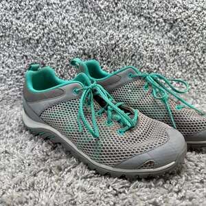 Merrell Riverbed Women's Trail Hiking Shoes Gray Teal